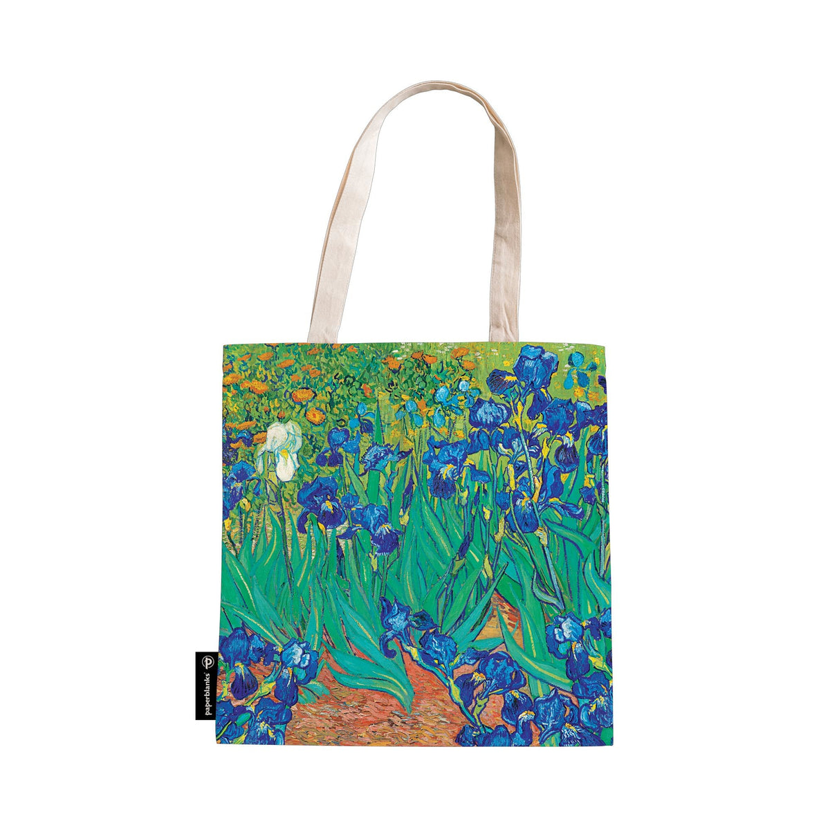 Van Gogh's Irises Canvas Bag, The J. Paul Getty Museum Collection by Paperblanks (Van Gogh's Irises)