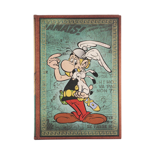 Asterix the Gaul Midi Lined Hardcover Journal, 144pg, 120GSM by Paperblanks (The Adventures of Asterix)