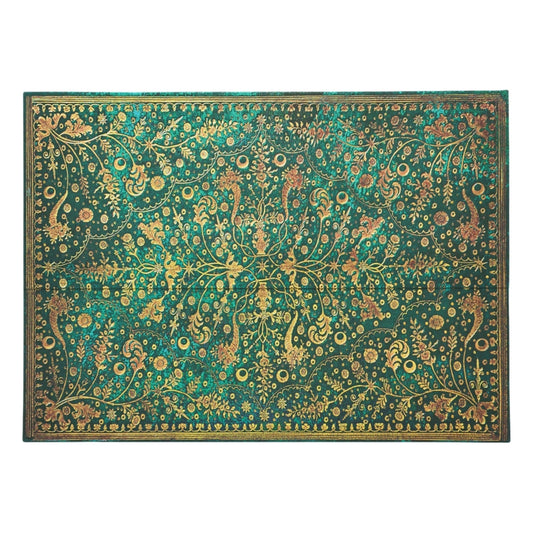 Emerald Flower Document Folder, Marsh's Library by Paperblanks (Nature's Grace)
